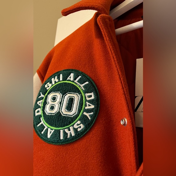 Zara classic faux bomber jacket - Picture 2 of 6